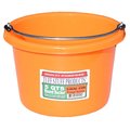 Tuff Stuff 5 qt. Round Bucket, Orange TU600739